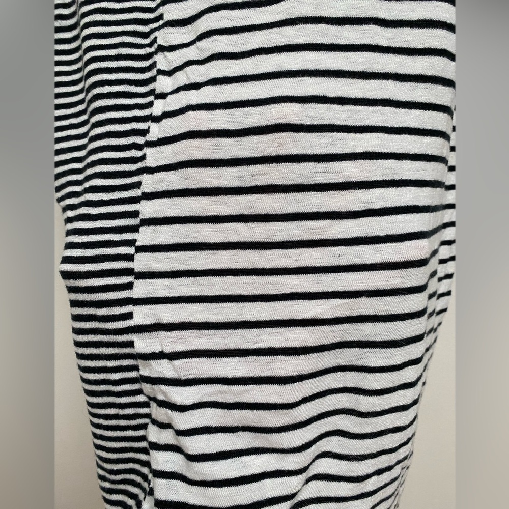 Rails Mixed Stripe Linen Tank - Size L - image 4